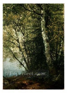 ジョン・フレデリック・ケンセット Painting - ブナの研究 ルミニズムの風景 ジョン・フレデリック・ケンセット